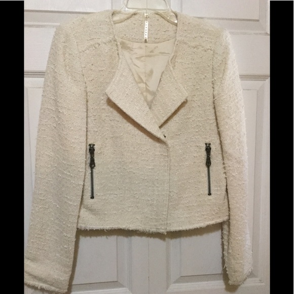 Truth and Pride Bouclé Biker/ Moto Jacket - Picture 4 of 8